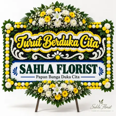 Papan Bunga Duka Smesco